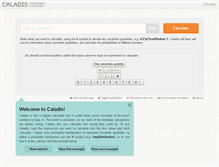 Tablet Screenshot of caladis.org